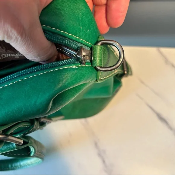 Wrangler Doctor Satchel Handbags Jet Elf Green - Picture 8 of 11